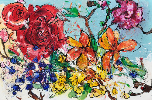 Janet Timmerije + Flower explosion